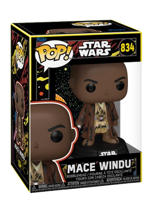Star Wars - Mace Windu (Retro) #834 Funko Pop!