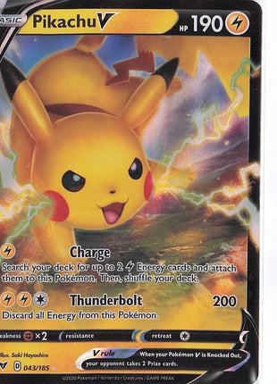 Pikachu V 043/185