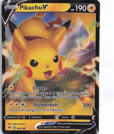Pikachu V 043/185