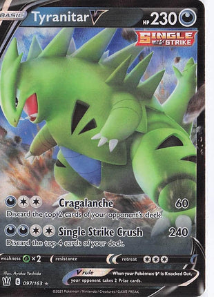 Tyranitar V 097/163