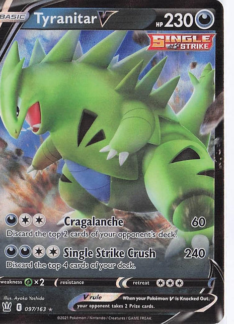 Tyranitar V 097/163