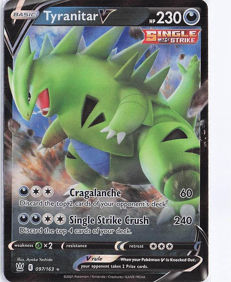 Tyranitar V 097/163