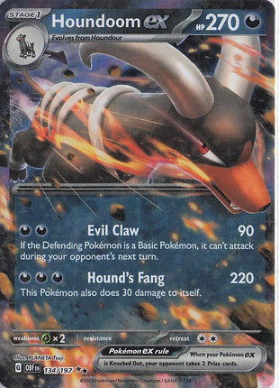 Houndoom ex 134/197