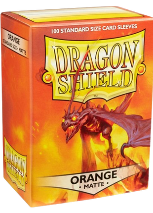 Dragon Shield - Matte Orange Sleeves (100)
