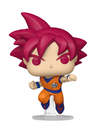 Dragon Ball - Super Saiyan God Goku (Punching) #2492 Funko Pop!