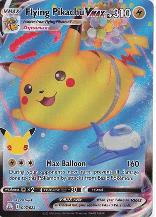 Flying Pikachu VMAX 007/025