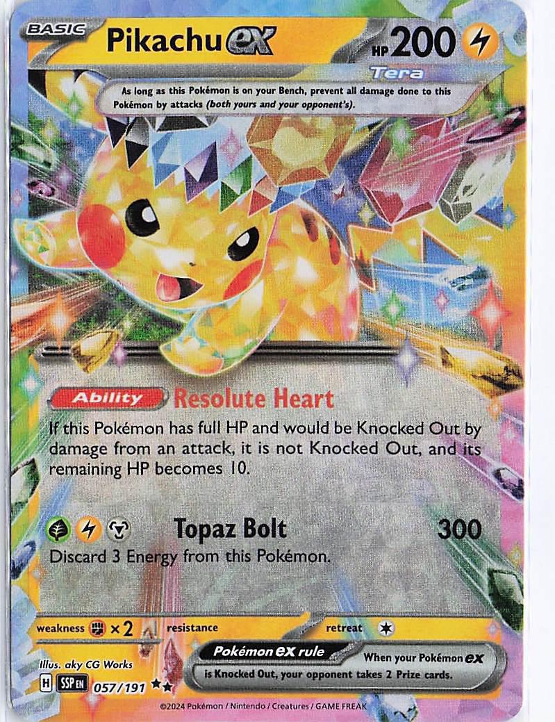 Pikachu ex 057/191