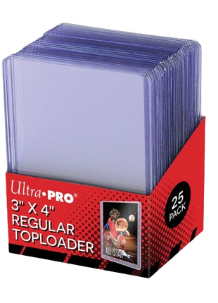 Ultra Pro - 3 x 4 Standard Toploaders (25)