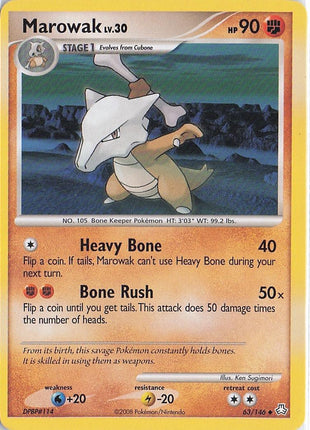 Marowak LV.30 63/146