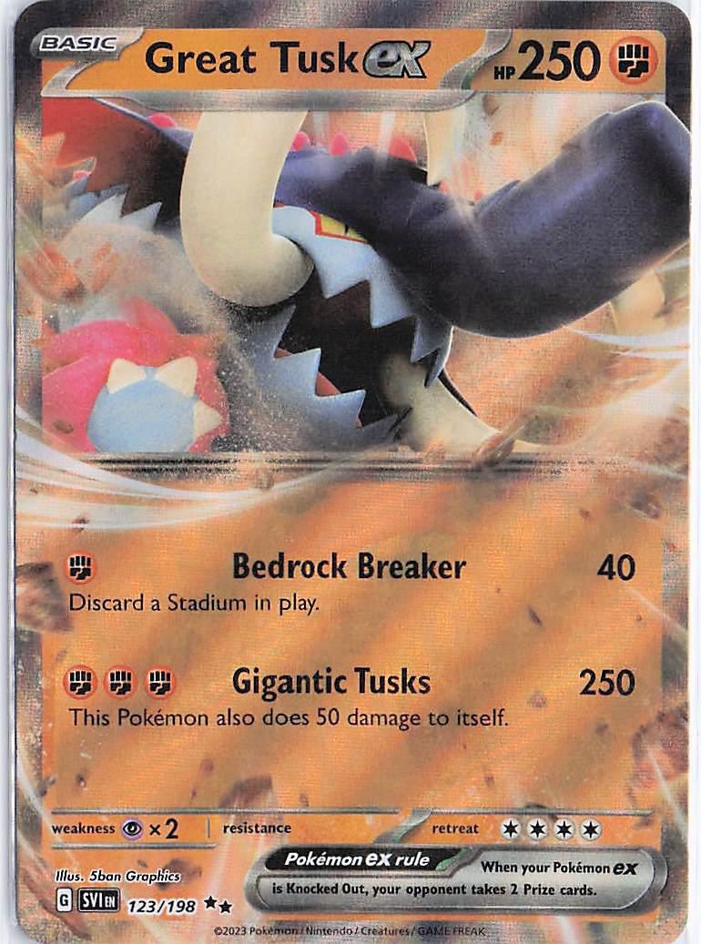 Great Tusk ex 123/198