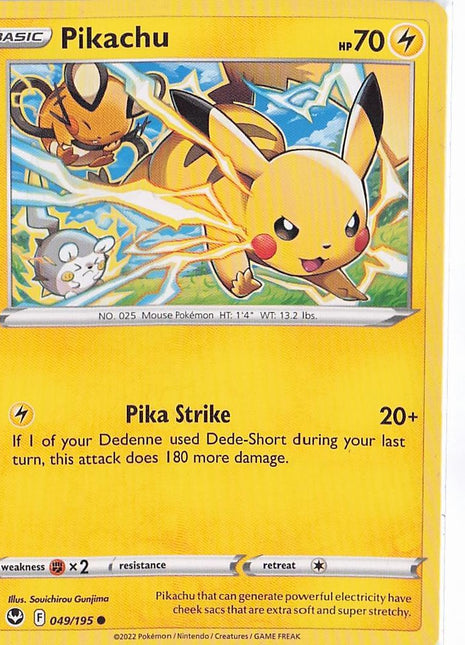Pikachu 049/195