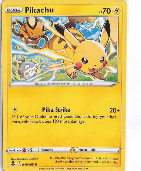 Pikachu 049/195