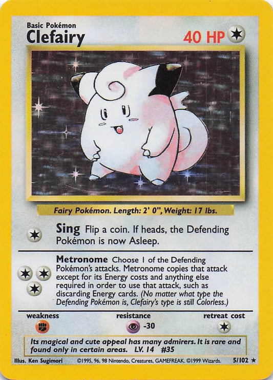 Clefairy 5/102 (H)