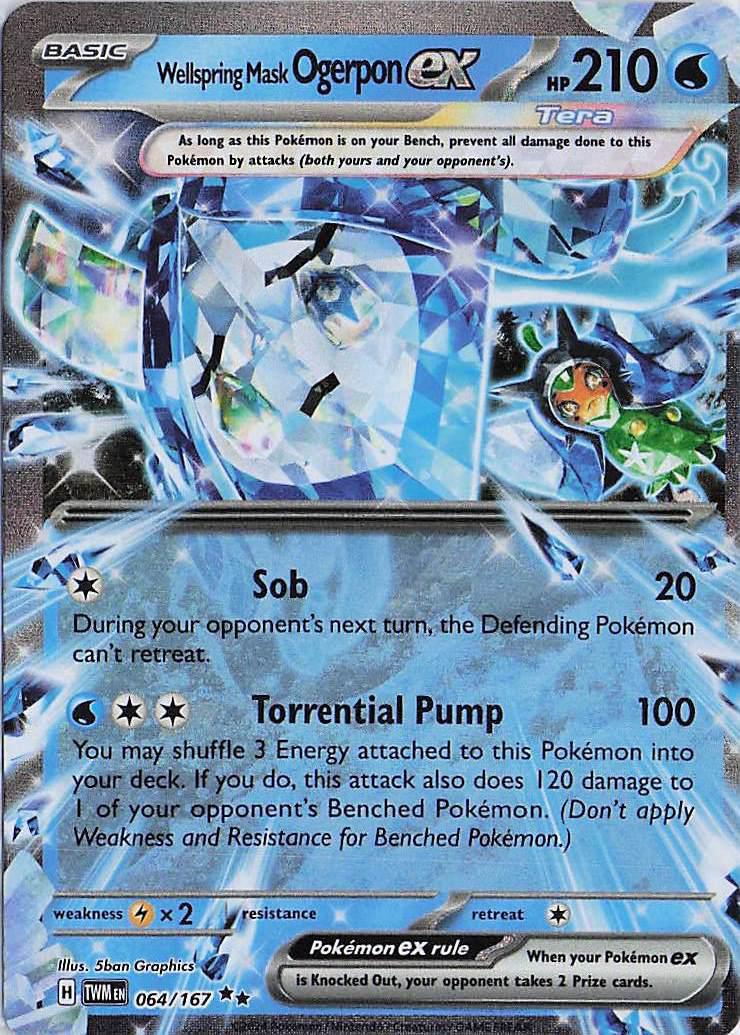 Wellspring Mask Ogerpon ex 064/167