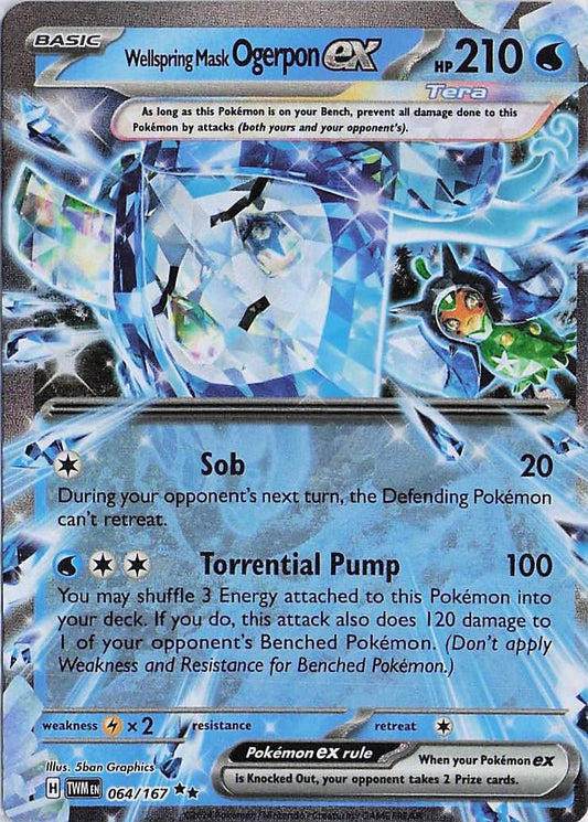 Wellspring Mask Ogerpon ex 064/167