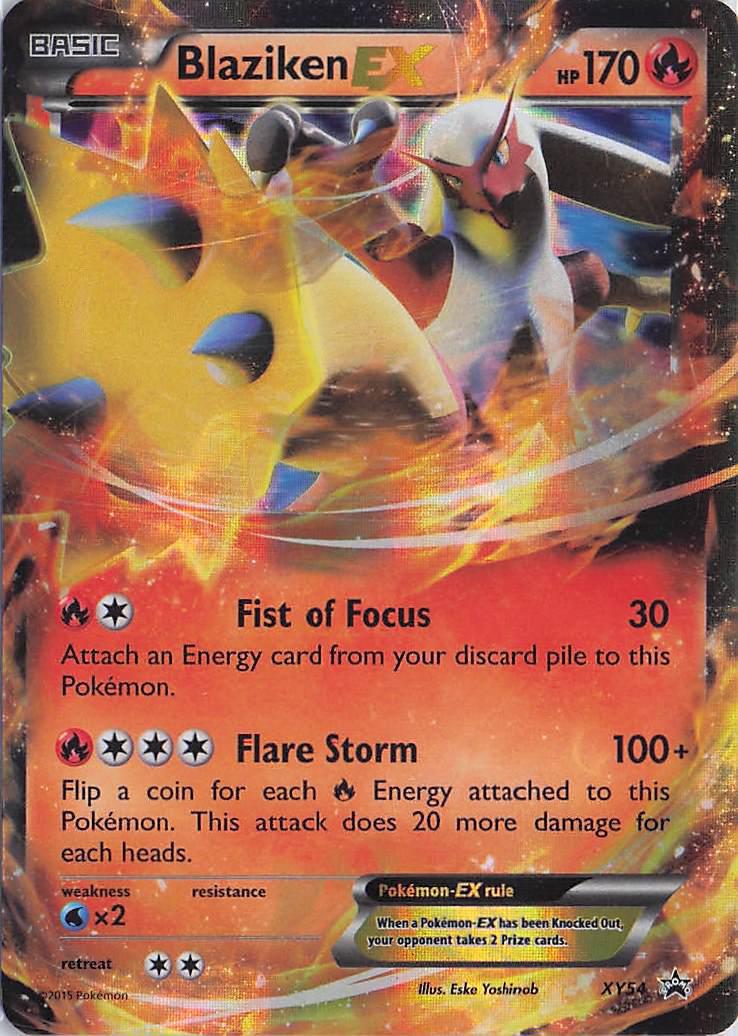 Blaziken EX XY54