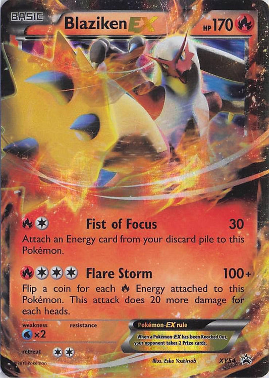 Blaziken EX XY54