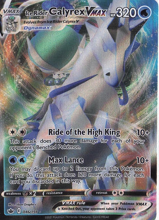 Ice Rider Calyrex VMAX 046/198