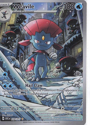 Weavile 228/217