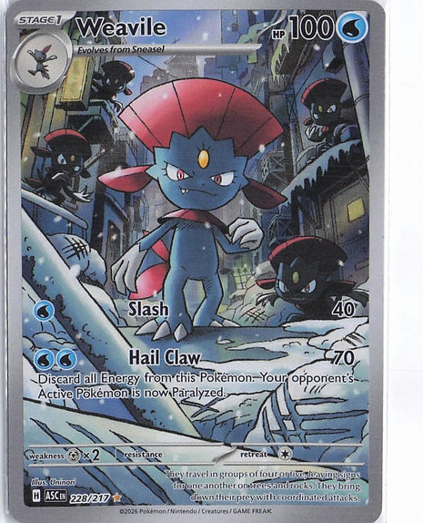 Weavile 228/217