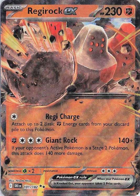 Regirock ex 101/182