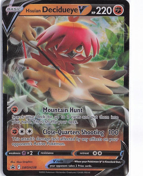 Hisuian Decidueye V SWSH238