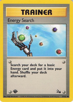 Energy Search 59/62 (1st Ed)