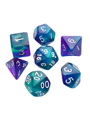 Gamegenic - Galaxy Series: Neptune RPG Dice Set