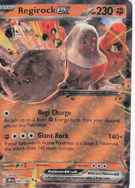 Regirock ex 101/182
