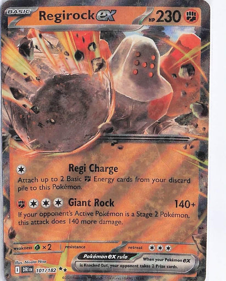 Regirock ex 101/182