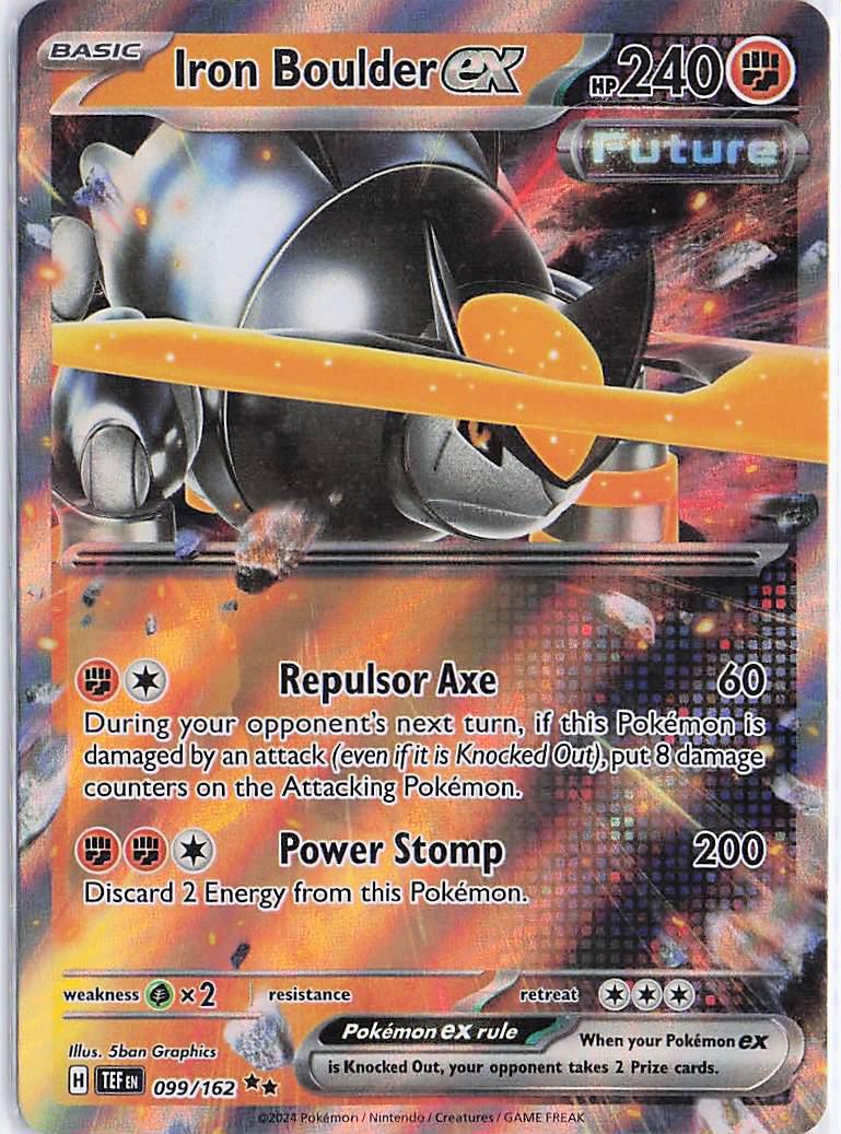 Iron Boulder ex 099/162