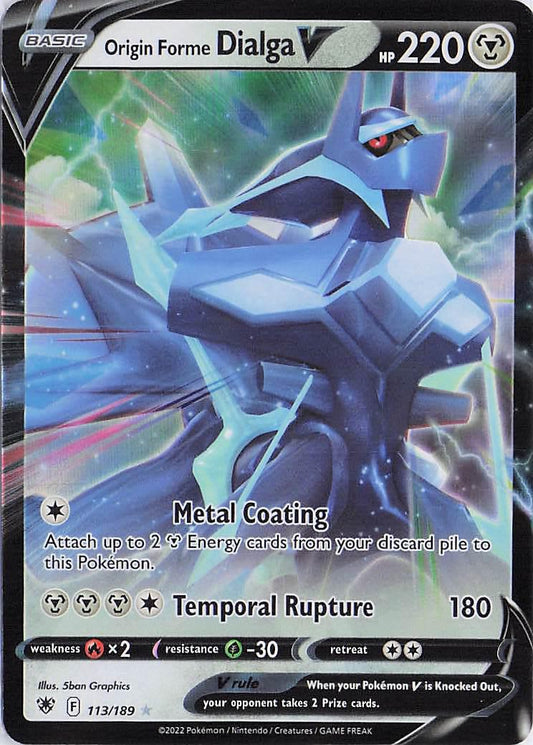 Origin Forme Dialga V 113/189