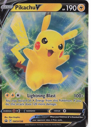 Pikachu V SWSH198