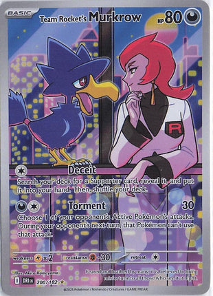 Team Rocket’s Murkrow 200/182