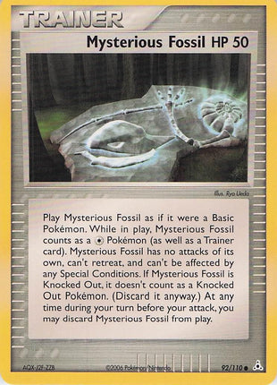 Mysterious Fossil HP 50 92/110