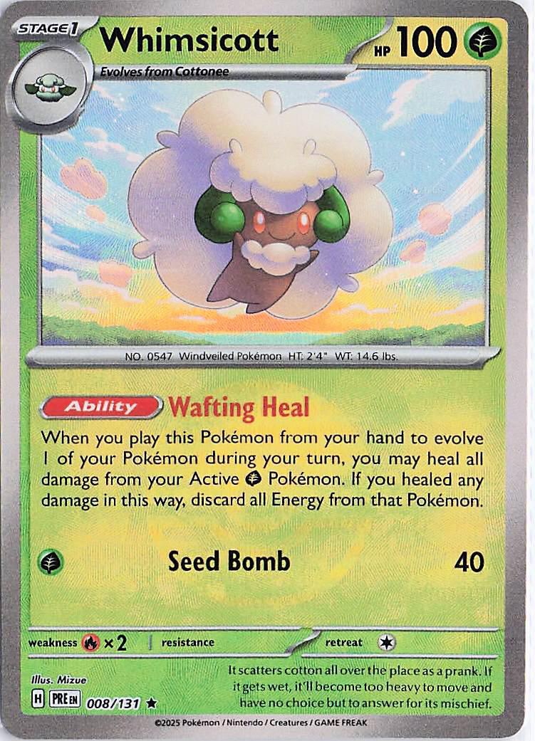 Whimsicott 008/131 (Pokeball)