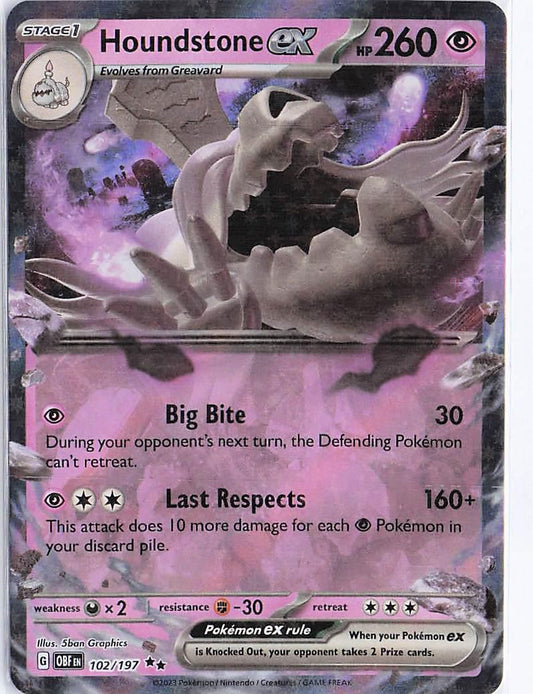 Houndstone ex 102/197