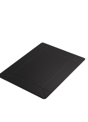 Gamegenic - Black/Green Rectangle Magnetic Dice Tray