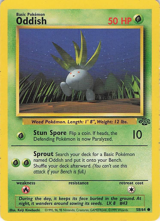 Oddish 58/64