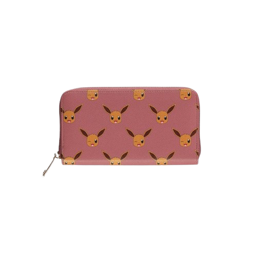 Pokemon - Difuzed Eevee AOP Zip Around Purse