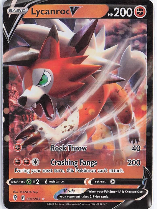 Lycanroc V 091/203