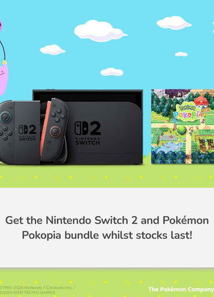 Nintendo Switch 2 - 256GB Black Console & Pokopia Bundle Edition