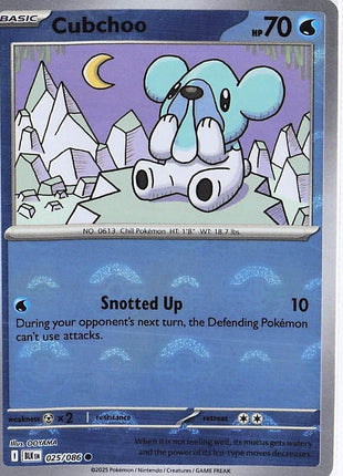 Cubchoo 025/086 (Pokeball)