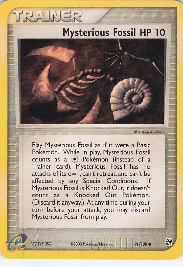 Mysterious Fossil HP10 91/100