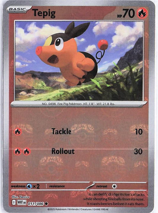 Tepig 011/086 (Masterball)