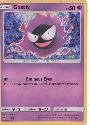 Gastly 7/12