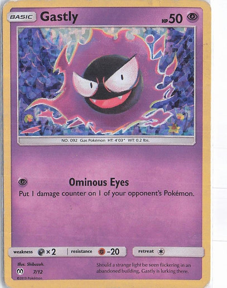 Gastly 7/12