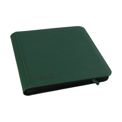 Vault X - Forest Green 12 Pocket Zip Binder