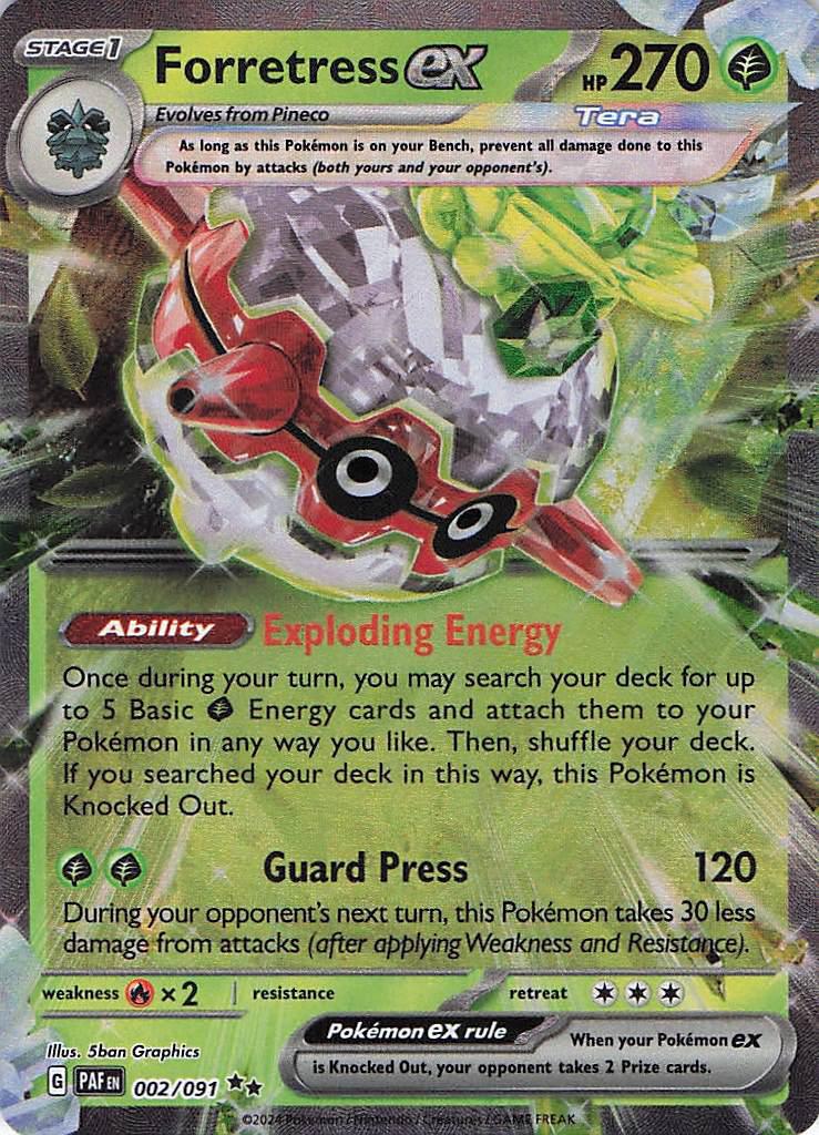 Forretress ex 002/091