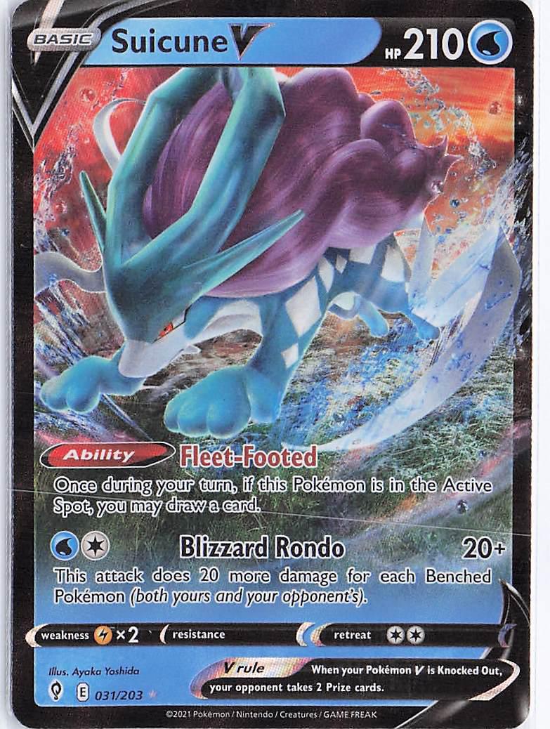 Suicune V 031/203